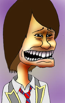 有名人の似顔絵