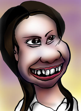 有名人の似顔絵