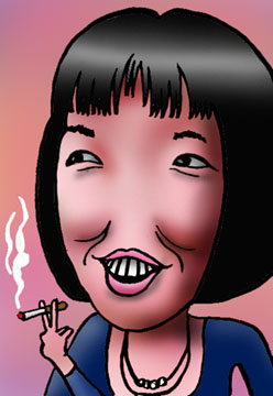 有名人の似顔絵