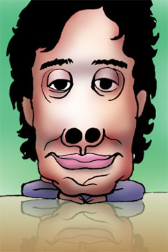 有名人の似顔絵