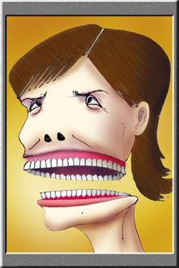 有名人の似顔絵