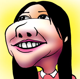 有名人の似顔絵