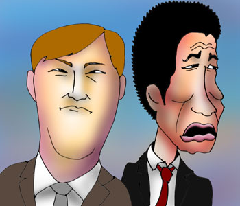 有名人の似顔絵