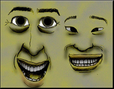 有名人の似顔絵