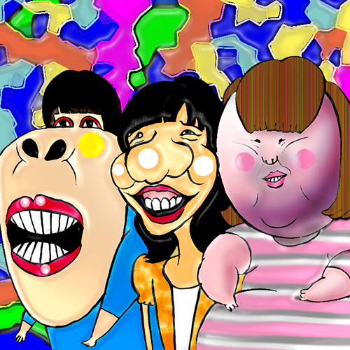 有名人の似顔絵