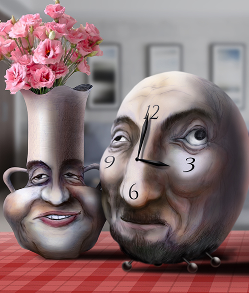 有名人の似顔絵