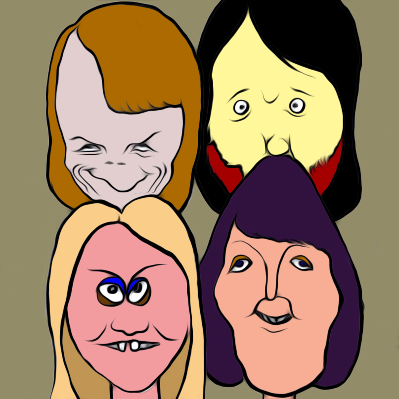 有名人の似顔絵