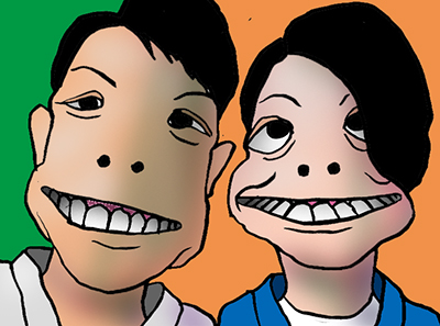 有名人の似顔絵