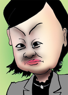 有名人の似顔絵