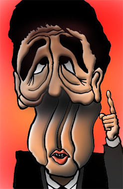 有名人の似顔絵