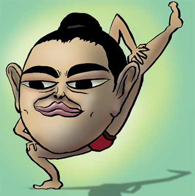 有名人の似顔絵