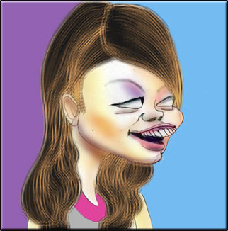 有名人の似顔絵