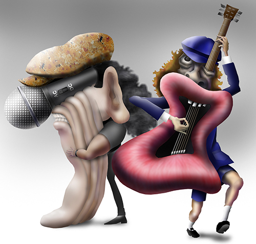 有名人の似顔絵