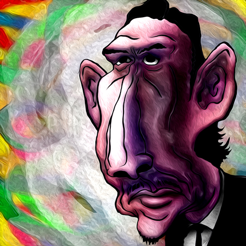 有名人の似顔絵