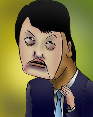 有名人の似顔絵