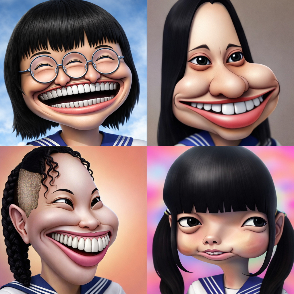 有名人の似顔絵