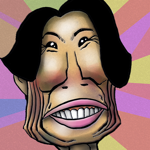 有名人の似顔絵