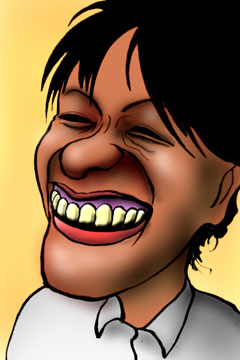 有名人の似顔絵