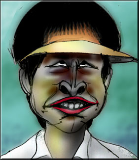 有名人の似顔絵