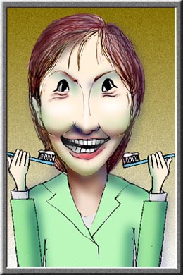 有名人の似顔絵