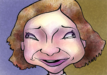 有名人の似顔絵