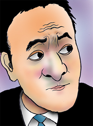 有名人の似顔絵