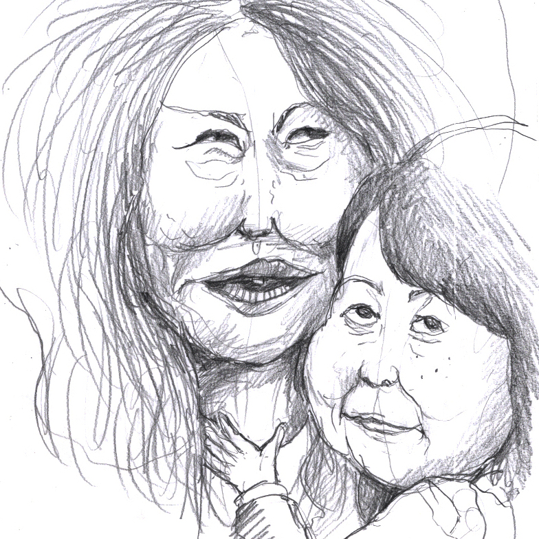 有名人の似顔絵