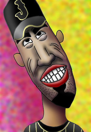 有名人の似顔絵