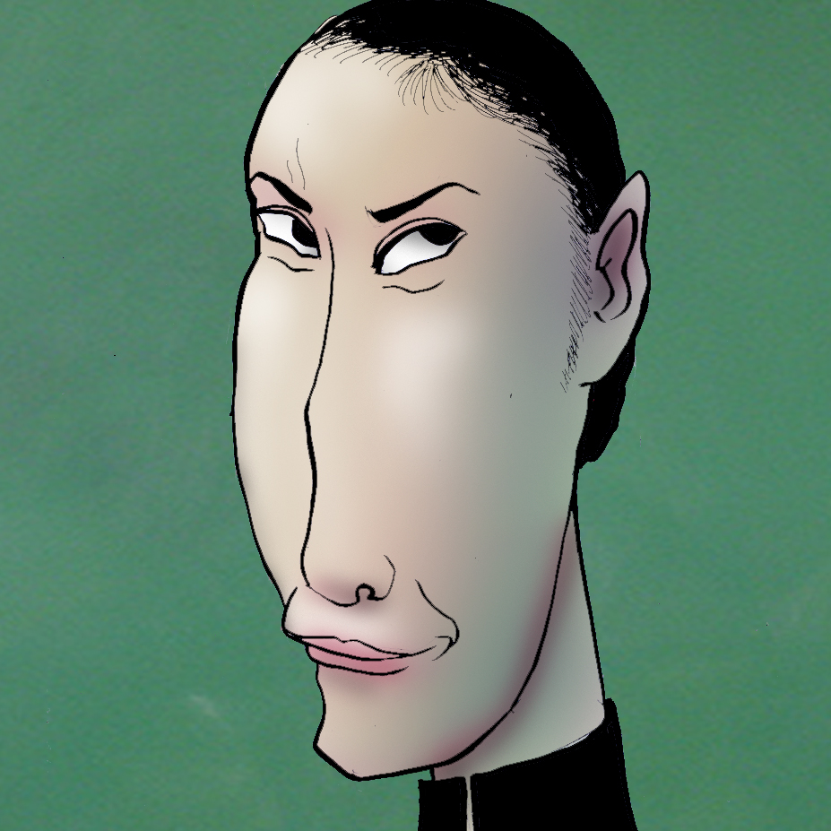 有名人の似顔絵