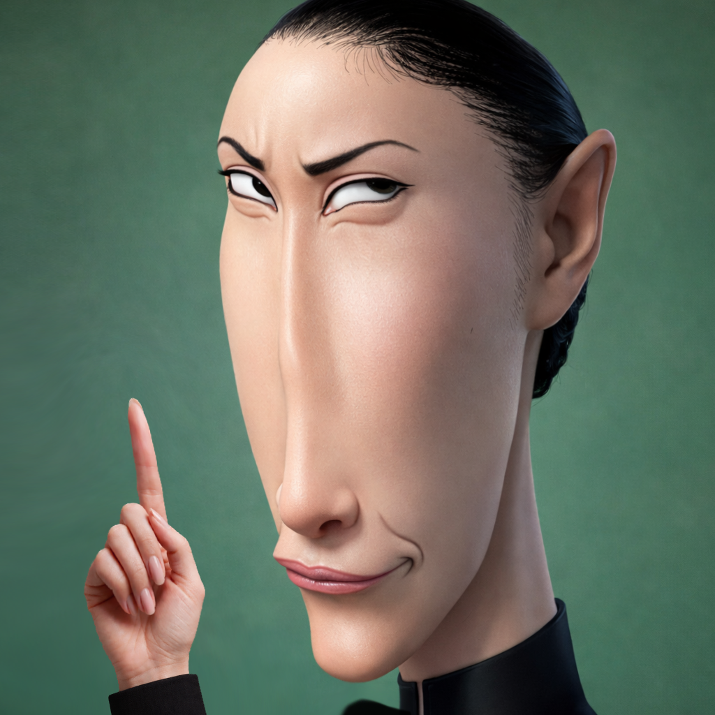 有名人の似顔絵