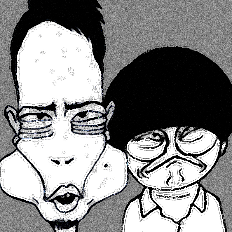 有名人の似顔絵