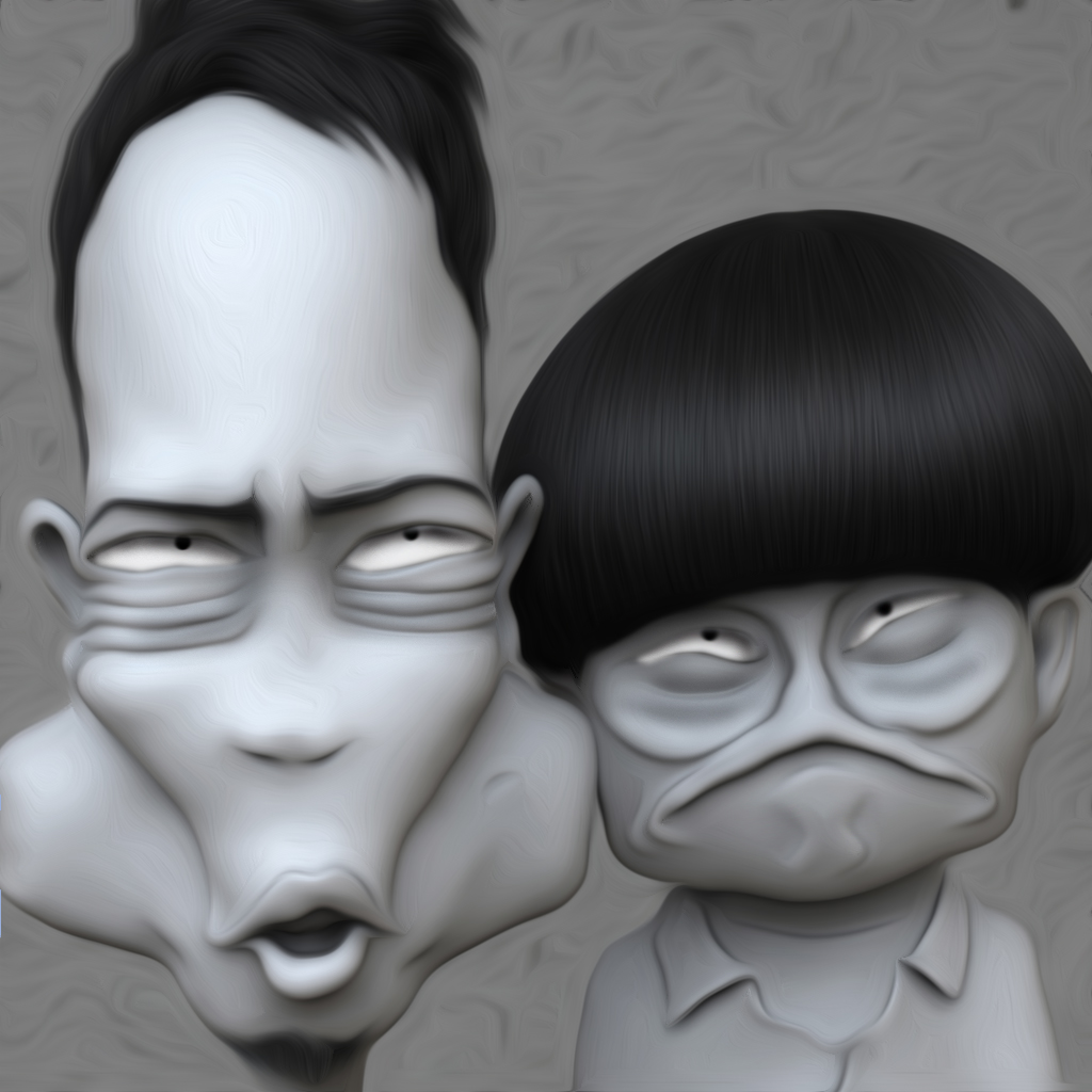 有名人の似顔絵