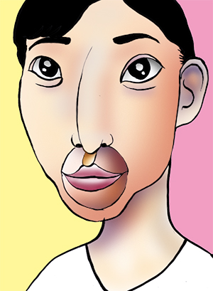 有名人の似顔絵