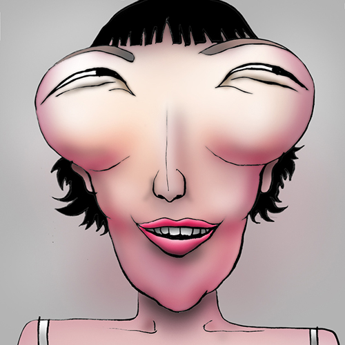 有名人の似顔絵