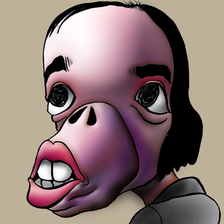 有名人の似顔絵