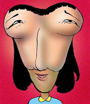 有名人の似顔絵