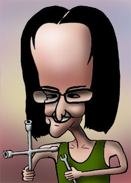 有名人の似顔絵