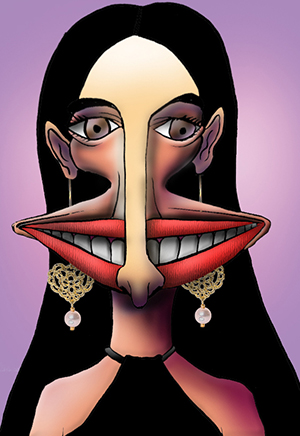 有名人の似顔絵