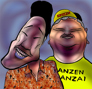 有名人の似顔絵