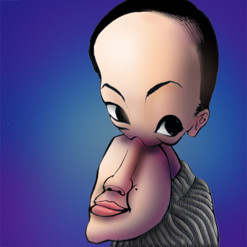 有名人の似顔絵