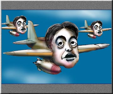 有名人の似顔絵