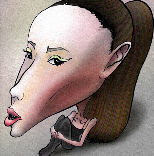 有名人の似顔絵