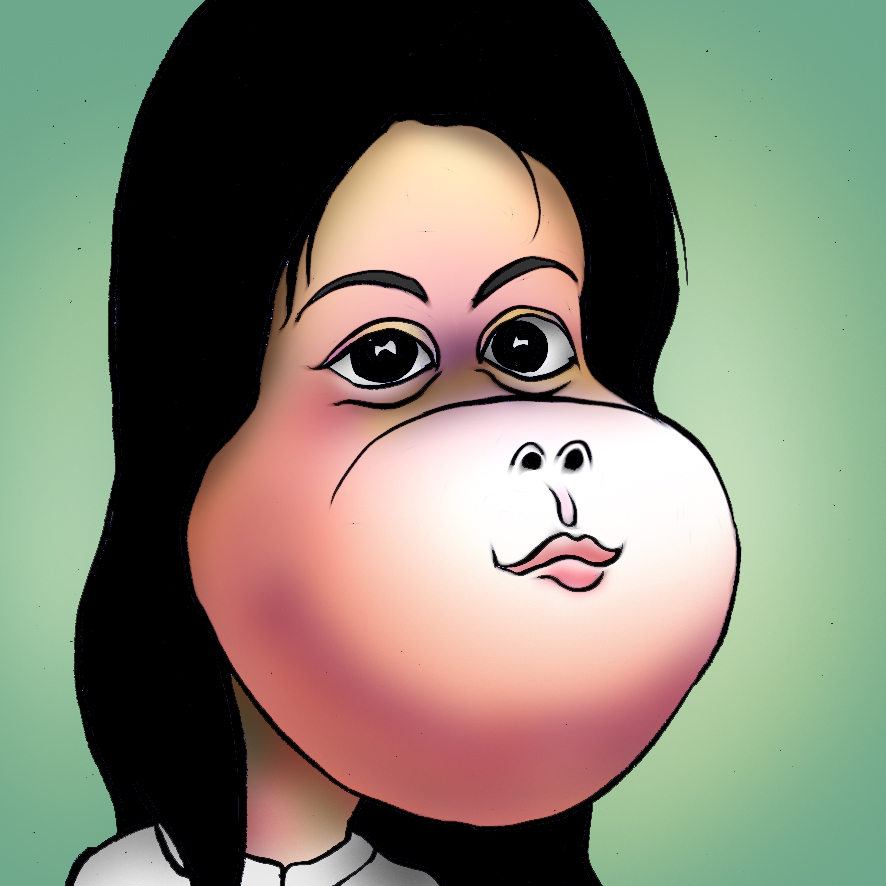 有名人の似顔絵