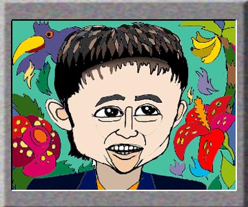 有名人の似顔絵