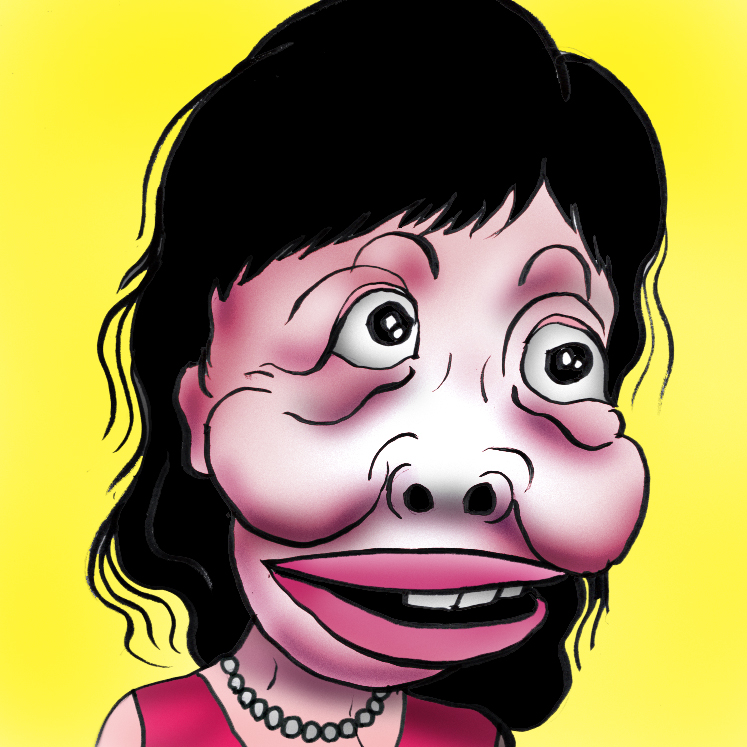 有名人の似顔絵