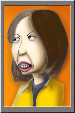 有名人の似顔絵