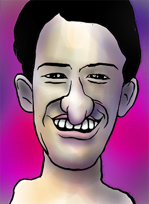 有名人の似顔絵