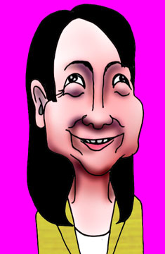 有名人の似顔絵