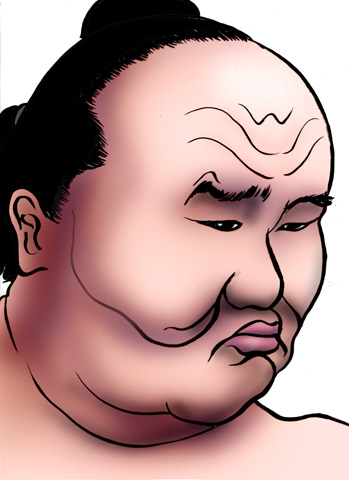 有名人の似顔絵