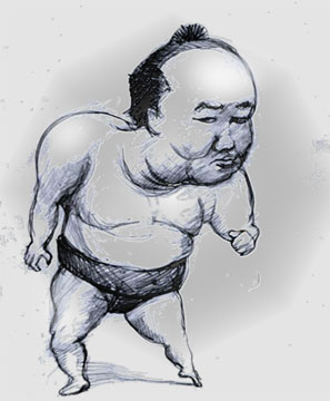 有名人の似顔絵